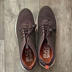 Rugged Shark Men's Brown Waterproof Athletic Shoes Size 13